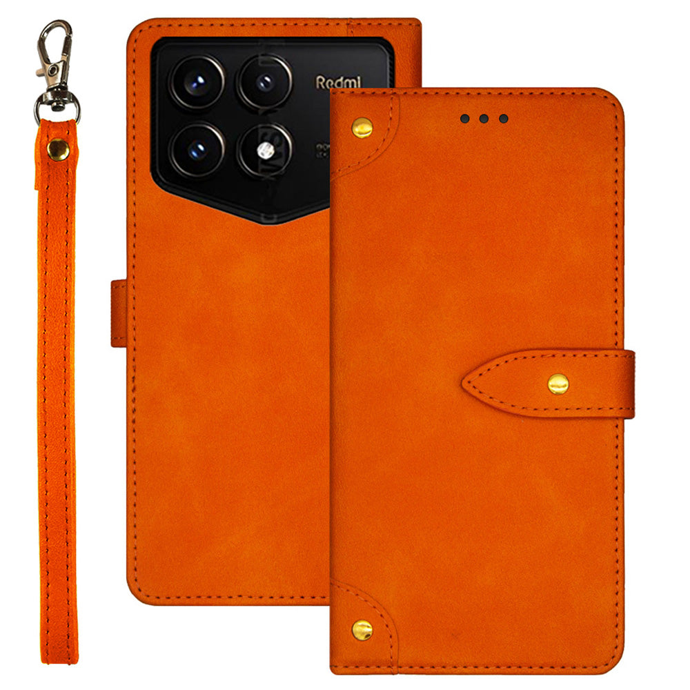 IDEWEI For Xiaomi Redmi K70 Pro Champion Edition Case Leather Phone Cover with Card Slots Stand IDEWEI For Xiaomi Redmi K70 Pro Champion Edition Case Leather Phone Cover with Card Slots Stand